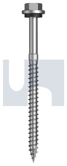 SCREW T17 HEX SEAL C4 14-10 X 90 IRONSTONE
